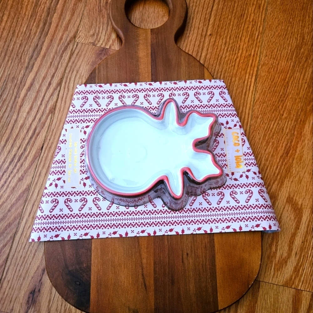 Holiday Serving Board Set NWT